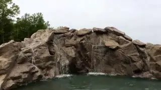 Fake Rock Waterfall