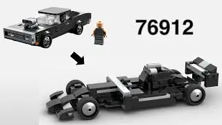 76912 Modern Formula Car - Lego Speed Champions Alternate MOC Instructions