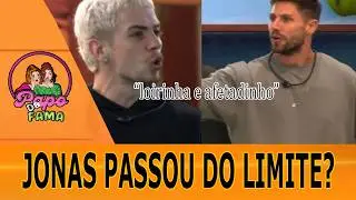 BBB26: CLIMA PESADO ENTRE JONAS E JULIANO