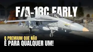 F/A-18C EARLY &ndash; O MELHOR CA&Ccedil;A PREMIUM AMERICANO do War Thunder? 💥✈️