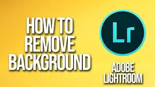 Как удалить фон в Adobe Lightroom. Урок