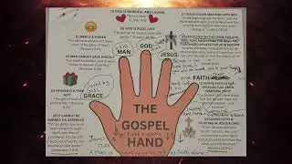 The Gospel Hand Bible Study + Evangelism Guide