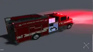 Em4 LA Mod Vehicles - LAFD Foam Tender
