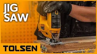 This TOLSEN 6.5A Jig Saw Cuts Wood Like Butter!