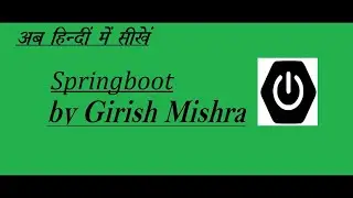 Spring boot RestAPI Part 1 #Springboot #hindi #RestAPI #RestService #webdevelopment