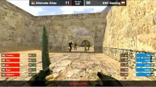 Alternate vs. ESC Gaming @ dust2