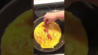 Quick egg tortilla wrap! What is your favorite egg breakfast?