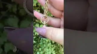 Antique Late Georgian/ Early Victorian *Gold Cased/Gilt* And Amethyst Glass Spinner Fob Pendant