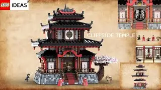LEGO IDEAS CLIFFSIDE TEMPLE By sNICKers77
