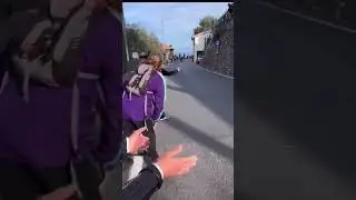 Mathieu van der Poel explosive attack in Milan - San Remo 2023