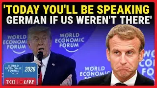 'You Screwed Us For Decades': Trump Shames Macron At Davos Forum