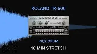 Roland TR-606 Kick Drum (10 MINUTES)