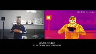 Thermal camera for Human Temperature Measurement - freeze test