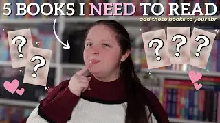 add these books to your TBR 📚☕ | 5 books I need to read ✨