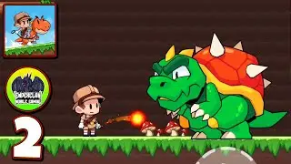 Super Meno - Jungle Platform Gameplay All Levels Walkthrough (iOS & Android Mobile Game) -Tutorial 2