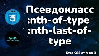 Псевдоклассы :nth-of-type & :nth-last-of-type в CSS || Full CSS course from A to Z