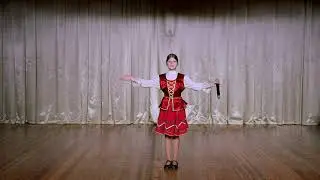 Дзяўчынка  беларусачка  Абызова Аня