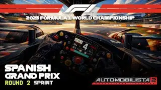 Automobilista 2 &bull; F1 Championship 2025 &bull;  R2 &bull; Spanish GP &bull; Sprint Race &bull; F-Hybrid Gen 3