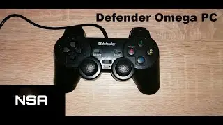 Проводной геймпад Defender Omega PC Black - Распаковка и первые впечатления!
