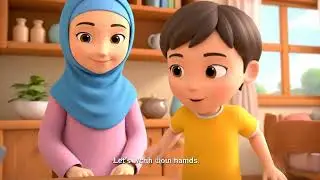 Washing Hands Before Eating | Beautiful Sunnah of Prophet Muhammad ﷺ | Islamic 3D Cartoon