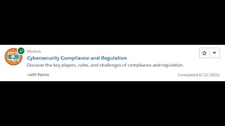 Cybersecurity Compliance and Regulation [Salesforce Trailhead Answers]