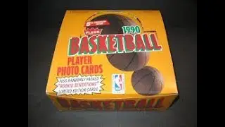 1990 Fleer Basketball Jumbo Pack Box Break #1