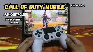 HOW TO PLAY CODM USING PS4 DUALSHOCK 4 CONTROLLER? TUTORIAL AND GAMEPLAY | TECHWITHPOY
