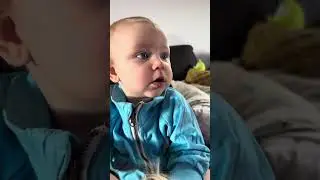 baby kayla&rsquo;s reaction when daddy says &ldquo;hey baby look at me!&rdquo; 👀💖