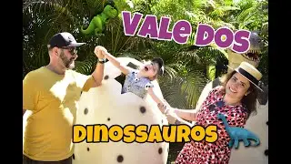 Passeio no Vale dos Dinossauros em Olímpia