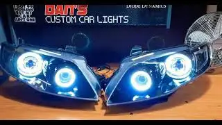 Ford Falcon FG G6 XT MK2 WITH WHITE/ORANGE HALO RINGS and balcking out