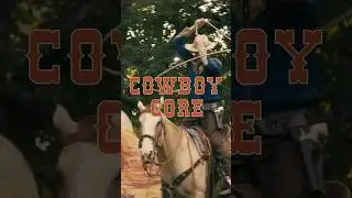 A brief history of the cowboy core aesthetic 🤠 #shorts #history #fashion #comedy #cowboycore