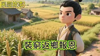 震驚！洛陽富商裝窮返鄉遭全村接濟，墳前一幕讓他痛哭，後續舉動改寫全村命運！#民间故事 #故事頻道 #故事傳說 #故事分享 #電影