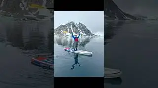 Stand-Up Paddleboard in Antarctica! 🏄&zwj;♀️❄️