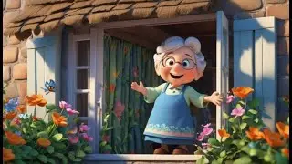 There Was an Old Woman Windy Cottage Lane | English Nursery Rhyme | Kids Songs | Baby Music