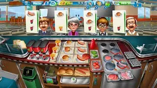 Cooking Fever: Gameplay Walkthrough Part 1 &ndash; Fast Food Court 