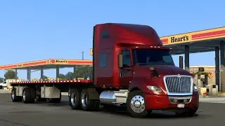International LT | New Truck in Game! | 1.41 American Truck Simulator Gameplay