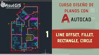 Clase 1  LINE OFFSET, FILLET, RECTANGLE, CIRCLE