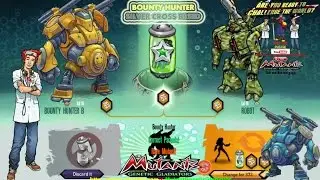 Mutant: Genetic Gladiator - Bounty Hunter Silver Cross Breed