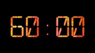 60:00 | Orange Electric LCD Countdown Timer
