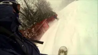Winter Storm Pax At Ski Sundown New Hartford CT.