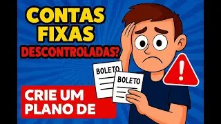 Contas Fixas Descontroladas? Aprenda a Organizar Seus Gastos Mensais AGORA!