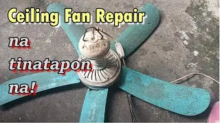Paano ayusin ang sirang ceiling fan.