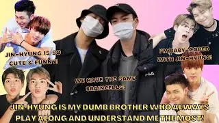 [FRIENDSHIP ANALYSIS] JIN & HIS BROS-NamJin-Always Have Fun &Chaotic with You #방탄소년단 #진 #namjin #bts