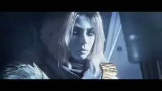 Destiny 2 Lightfall - Guardians Battle The Dark Fleet: The Witness Touches The Traveler Cutscene