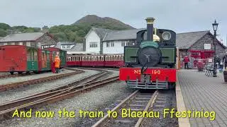 Narrow Gauge Railway, Ffestiniog and Welsh Highland Railway at Porthmadog Harbour Station, Wales