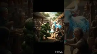 😱waite for end 😱Hulk aur jaduyi gay ka dudh #shorts #explore #shortsfeed @5MinuteCraftsYouTube