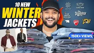 10 Best Stylish Winter Jackets for Men 🔥 Snitch, Roadster Winter Jacket Haul 2025 | ONE CHANCE