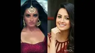 Naagin actress naagin look vs real look .