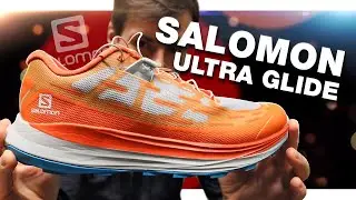 Salomon Ultra Glide/первые толстоподошвенные кроссовки Salomon/ВСЕГО 260гр/первый обзор на русском
