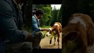 Injured Cow Rescue 🐄 | Heart-Touching Animal Rescue Story | Man Saves Hurt Cow and Heals Her ❤️